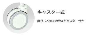 3WAYキャスター